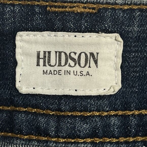 HUDSON Beth Baby Boot Cut Jeans Women's 27 Blue Denim Stretch Cotton Pockets - Picture 5 of 17